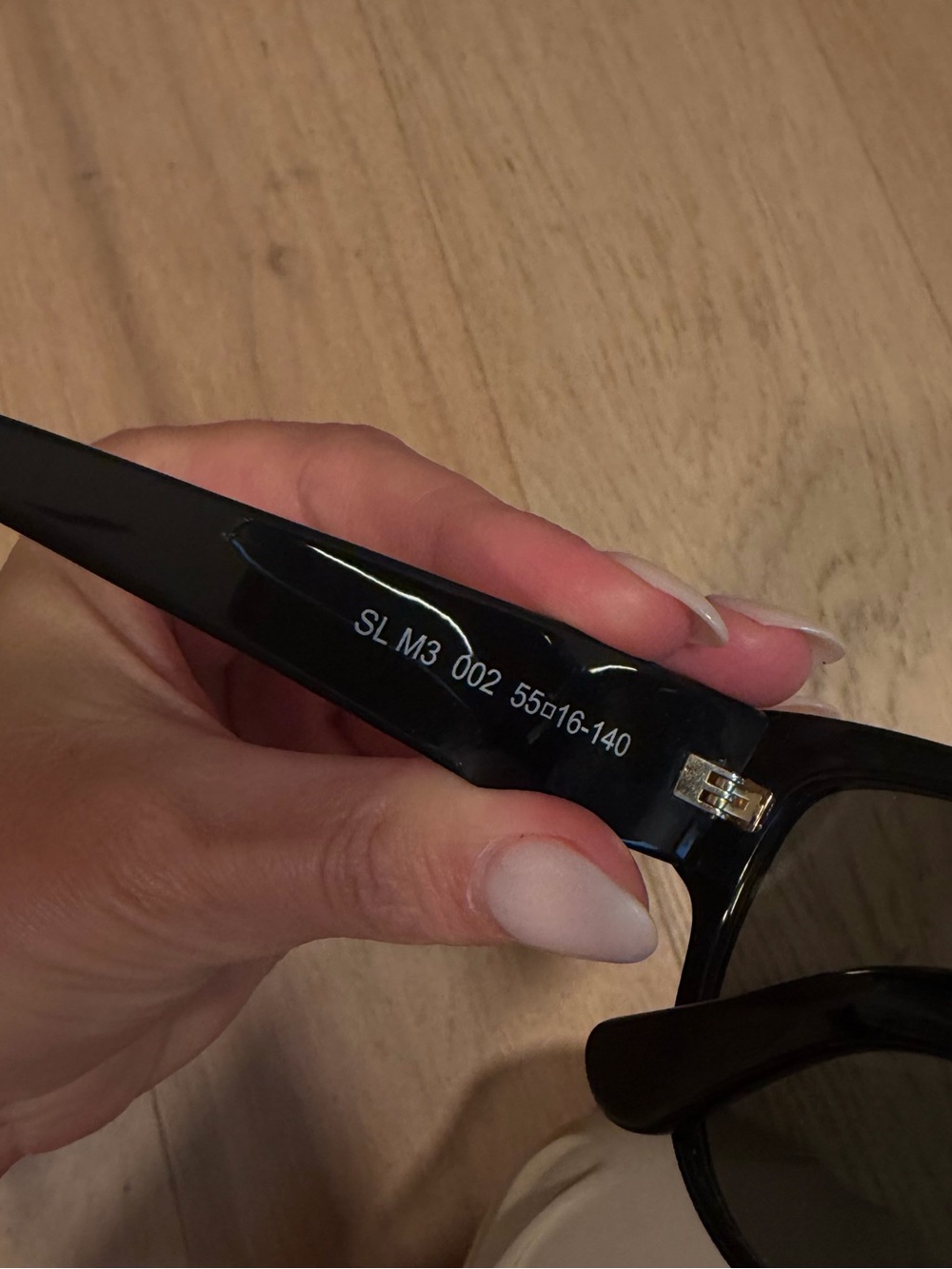 Saint Laurent Black Cat-Eye Sunglasses - Picture 4 of 4
